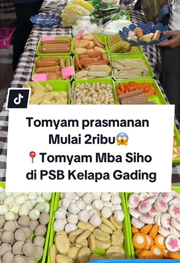 Tomyam Prasmanan Murah di Kelapa Gading