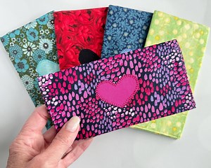 Heart Checkbook Wallet, Checkbook Cover for Woman, Cute Checkbook Cover for Duplicate Checks, Check Book Register Holder, Mimi Gift Idea - Etsy