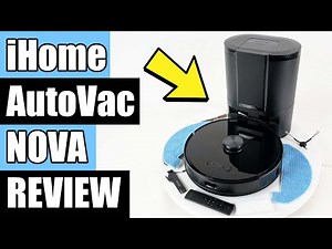 iHome AutoVac Nova Self Empty Robot Vacuum REVIEW