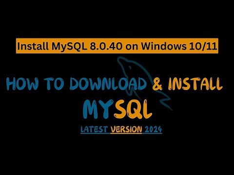 How to Download Latest MySQL Server in PC/Laptop [Windows 10/11]