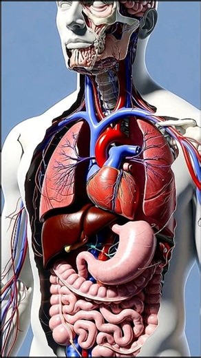 See Inside the Human Body Blood Flow & Organ Movement in 3D