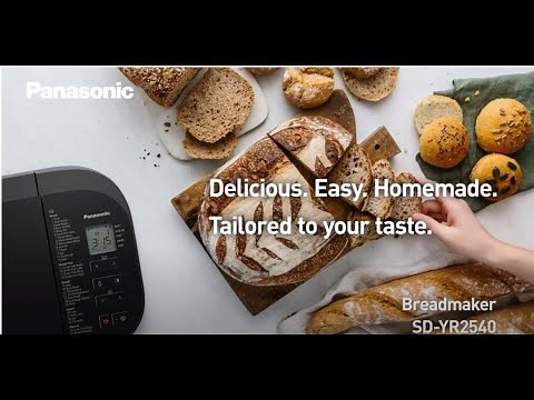Panasonic SD-YR2540HXC Fully Automatic Breadmaker – Gunmetal
