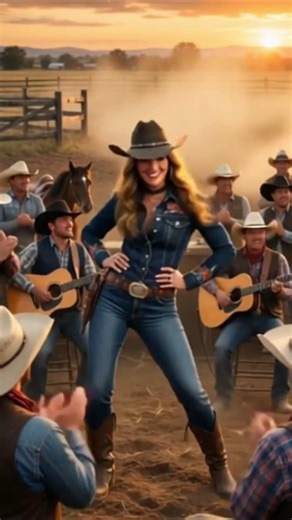Wild Cowgirl Dance in the Cowboy Field | Country Music Party 🤠🎸
