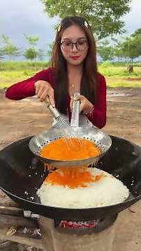 How to cook fried rice and egg yummy recipe
