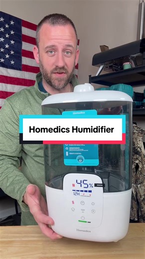 Homedics 2G Top Fill Warm & Cool Mist Humidifier