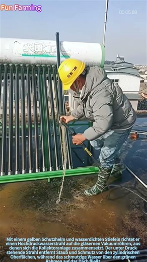 „The Solar Clean“: Wiederherstellung der thermischen Effizienz