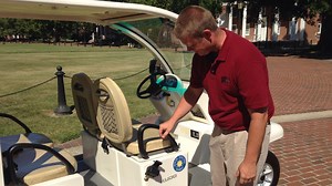 It’s Electric: Solar-powered car to guide UMES course