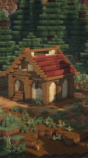 Minecraft Cozy Woodland Cottage Build