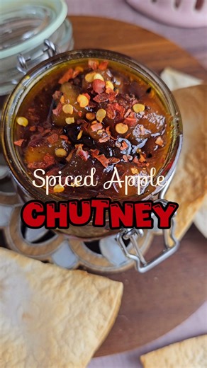 SPICED APPLE CHUTNEY | APPLE SAUCE | CHUTNEY RECIPE | RAMADAN RECIPES Ingredients: 1 tsp mustard seeds 1 cinnamon stick 1 bay leaf 1 tsp chili flakes 1 tsp black salt 1/2 tsp turmeric powder 1 tsp kalonji (nigella seeds) 1 tsp ginger powder 1 tsp asafoetida 1 medium onion (finely chopped) 1-inch ginger (grated) 3 cloves garlic (minced) 3 apples (peeled, cored, and chopped) 3-5 tbsp brown sugar (adjust to taste) 3 tbsp apple cider vinegar or white vinegar 1/4 cup olive oil METHOD: Heat the Oil: I