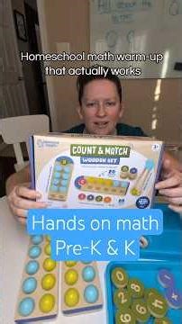 Hands on Math Learning Pre-K & K