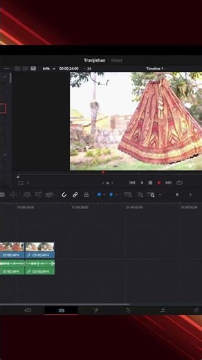 "DaVinci Resolve Transitions Not Working? FIX in 30 Secs!" #shorts