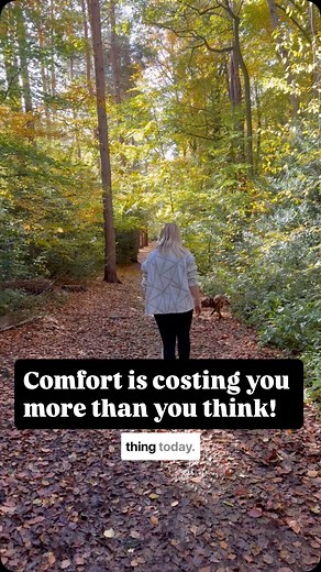 Comfort is costing you more than courage ever will. And I know that because for a long time comfort was my hiding place. I didn’t call it comfort back then. I called it “I’m tired” “I’ll do it tomorrow” “I’m not ready” “It’s not the right time” “I’m too overwhelmed.” “I don’t want to get it wrong” But really? I was scared. Scared to be seen. Scared to take up space. Scared to set boundaries that people wouldn’t like. Scared to lead myself instead of waiting for someone to save me. Scared to choo