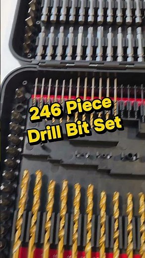 Ultimate Drill Bit Set - 246 PCS Comprehensive Premium