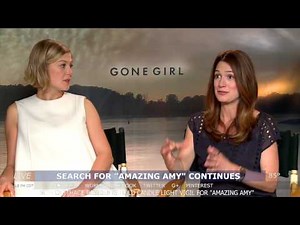 Rosamund Pike & Gillian Flynn interview - GONE GIRL