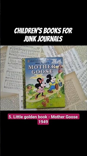 Thrifted books for junk journals #5 #shorts