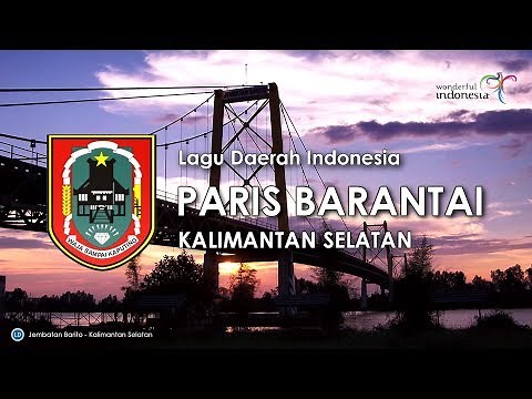 Paris Barantai - Lagu Daerah Kalimantan Selatan (dengan Lirik)