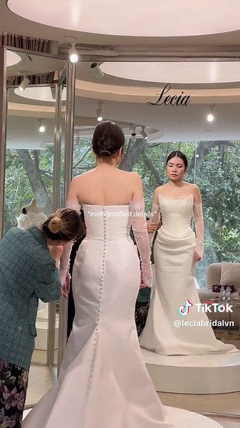 Bride's Final Fitting with Lecia Bridal