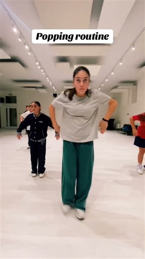 Popping class beginners. #dance #freestyle #dancetutorial #popping