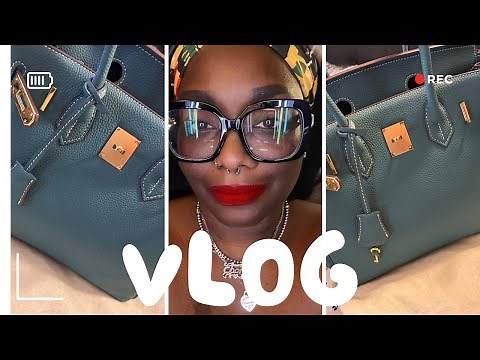UNBOXING VLOG: BEST Hermès Birkin Dupe 25|Leather Satchel Handbag by BAGINNING|#officiallycoco22