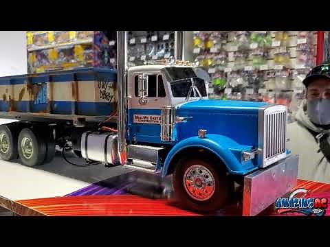 Tamiya 1/14 Grand Hauler convered into a Dump Truck with HYDRAULIC