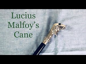 Lucius Malfoy’s Cane (Wand) Review | Noble Collection