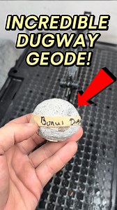 What lies inside this incredible dugway geode! | Kaines Crystals