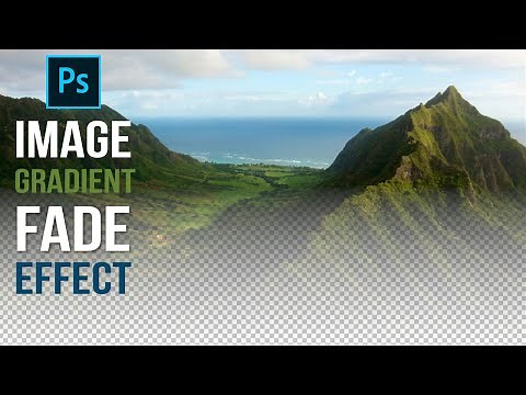 ✅ How to Create Image Gradient Transparency Fade Effect in Photoshop CC