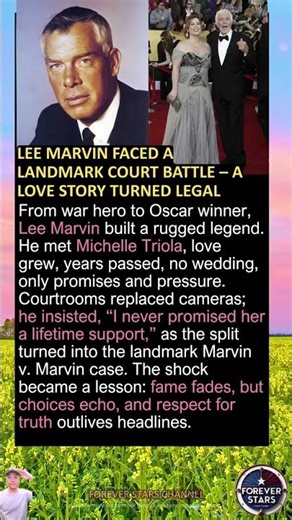 Lee Marvin Faced a Landmark Court Battle – A Love Story Turned Legal