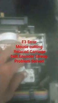 E3 Error hp Inktank Printers Solved.