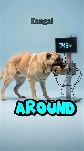 Strongest Dog Bite Force (PSI) in the World#dog