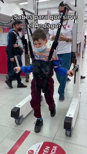 #Andago es una de las adquisiciones más recientes del Instituto Teletón de Santiago. Esta tecnología ayuda a que niños, niñas y jóvenes continuen trabajando su entrenamiento de marcha, pero más cercano a la realidad ❤️ #chile #teleton #teletonchile #teletonchile2022🇨🇱 #TodosLosDías #tecnologia #foryou #xyzbca