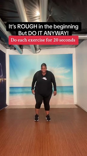 10K views · 312 reactions | Whether you are starting over or just beginning try, #these Low Impact Exercises! Do these for low impact exercises for 20 seconds each. Repeat 3 time. #thickchickfitness #lowimpactworkout #lowimpactexercise #lowimpactexerciseforbadknees #exercisesforwomen #plussizefitnessmotivation | Thick Chick Fitness | Facebook