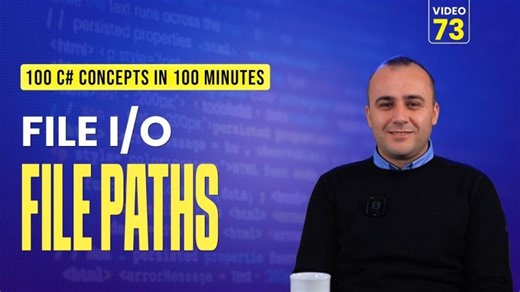 73. C# File I/O | Working with File Paths and The Path Class | Ervis Trupja