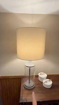 Easy Lamp Shade Makeover
