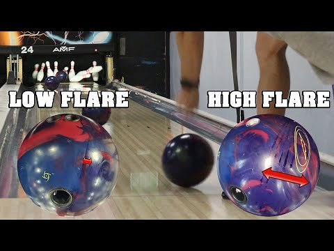 The Importance of Flare on a REACTIVE Bowling Ball