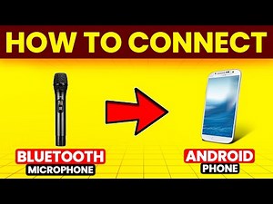 How To Connect Bluetooth Microphone To Android Phone (Pair & Use Bluetooth Microphone To Android)
