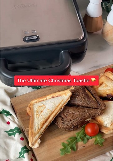 Delicious Christmas Toastie Recipe with Sunbeam Maker