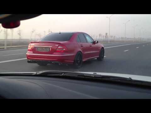 Bmw M5 E39 Stage-3 vs MB E55 Brabus K8 530ps