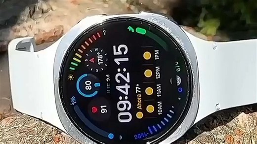 三星智能手表Galaxy Watch6 蓝牙通话 心率监测，运动健身好搭档，续航持久不焦虑。