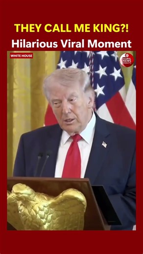 Trump Jokes “They Call Me King!” 😂 Viral Speech Moment
