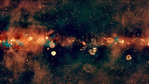 Explore the Milky Way like never before in this stunning new color map (image)