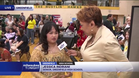 Students represent more than 30 countries during culture fair
