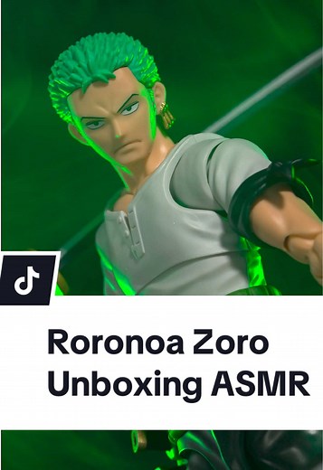 Roronoa Zoro Unboxing ASMR Experience
