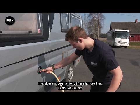 Bobil - Vann og tømming