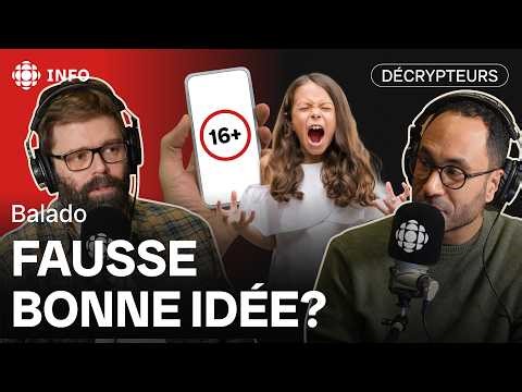 Réseaux sociaux interdits aux moins de 16 ans en Australie | Décrypteurs