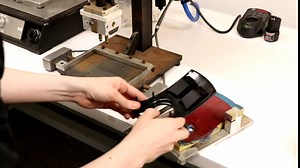 X-keys L-Trac Red Trackball Mouse with Laser Tracking Technology, Made in USA