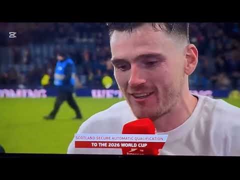 Andy Robertson in Tears: Emotional Tribute to Diogo Jota After Scotland Qualify for World Cup 2026