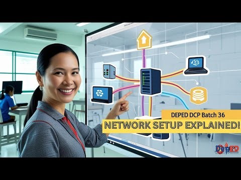 DCP Batch 36 Network Diagram Explained for Teachers | DepEd ICT Setup Guide