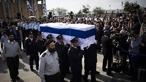 Israel bids a final farewell to 'giant' Ariel Sharon