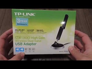 Tp-Link Archer T4UH - Unboxing - test / recenzja szybkiej karty sieciowej na USB